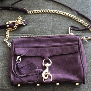 Rebecca Minkoff suede crossbody